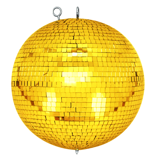 Mirrorball gold with safety feature
