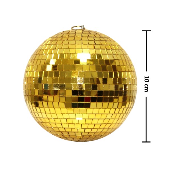 Mirrorball 10cm / 4" gold
