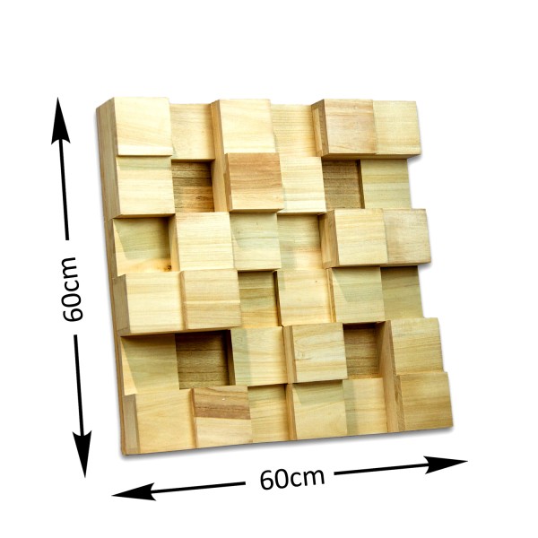 Akustik Wand Diffusor City 36 mit 60 x 60cm!
