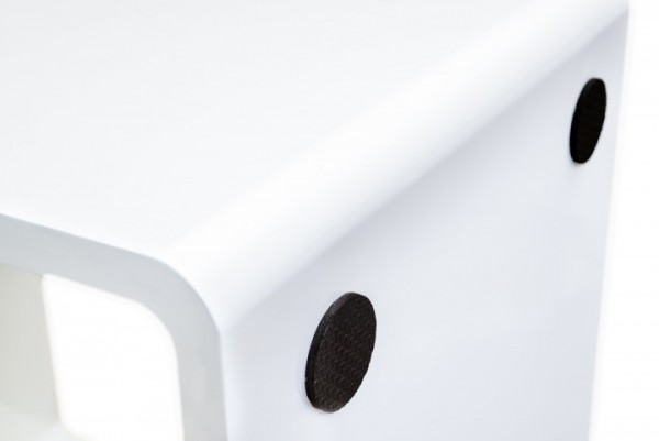 7even Lounge Cube wit 45cm / set van 4 stuks