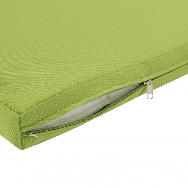 W & Outdoor Lounge Cushion 40cm Green / Waterproof Cushion 40 x 40 x 5 cm