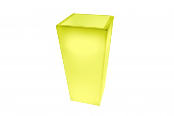 7even LED Design Blumentopf / LED-Vase / Flower Pot T40 X B30 X H80cm Farbwechsel Blumentopf