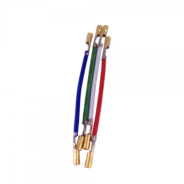 Phono-Kabel Set für Headshell Tonabnehmer Systeme / Tonkopf-Kabel