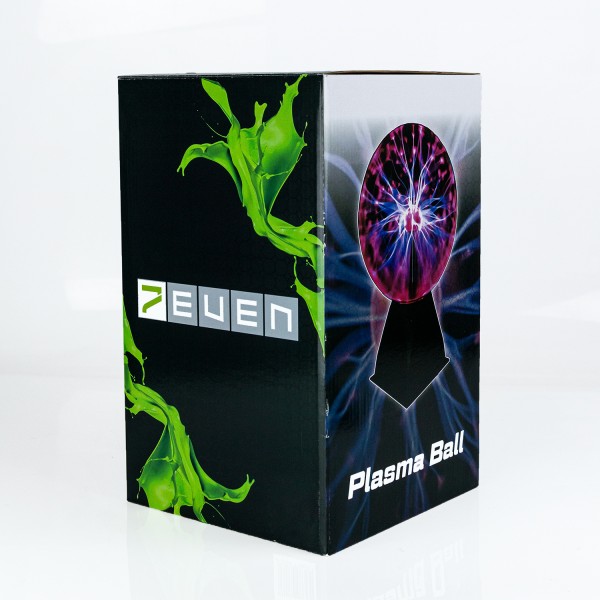 Plasmakugel 20cm Grün - Toller Retro Lichteffekt / Magische Blitze im Plasmaball