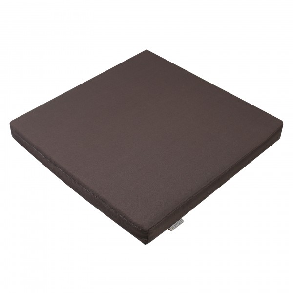 In & Outdoor Lounge Cushion 50cm Anthracite / Waterproof Cushion 50 x 50 x 5 cm