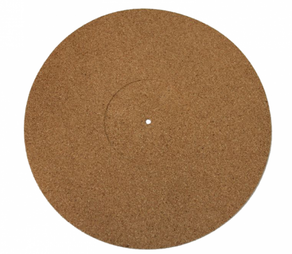 Plattentellerauflagematte aus Kork / Cork Nature Slipmat
