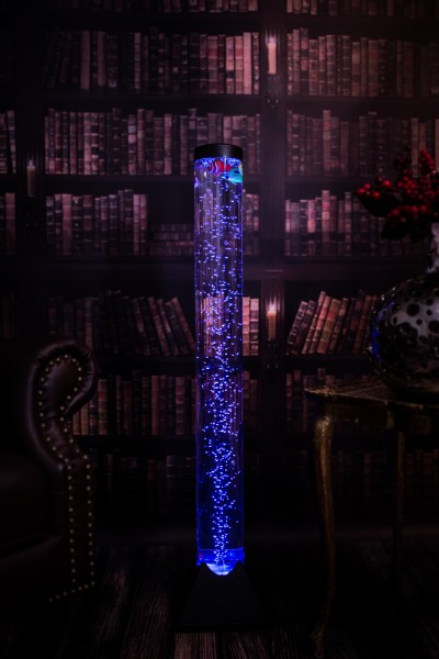 LED design & bubble water column with remote control 100cm high!