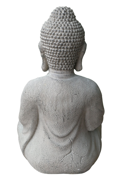Stein Buddha in 51cm höhe