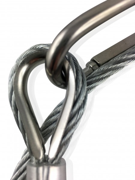 Sicherheitsseil aus Stahl