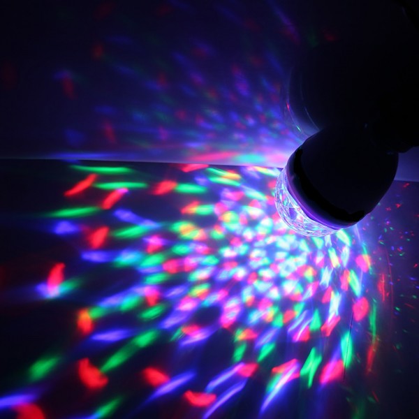 E-27 Discoteca Party Light / Rotating Discoball Effetto Discoball