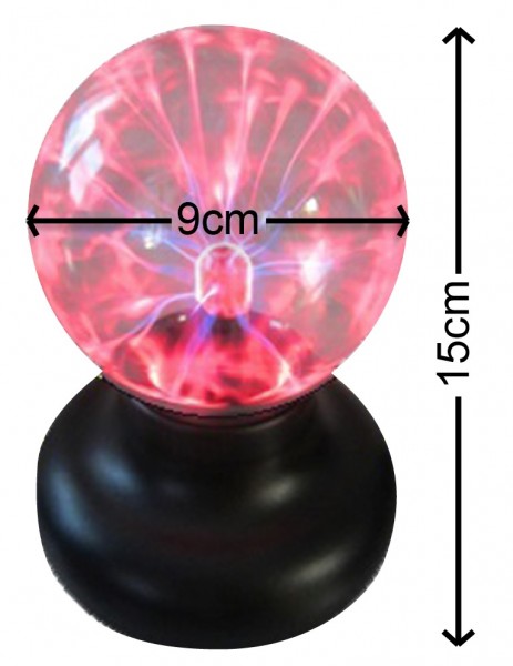 leuchtender Plasma Ball klein