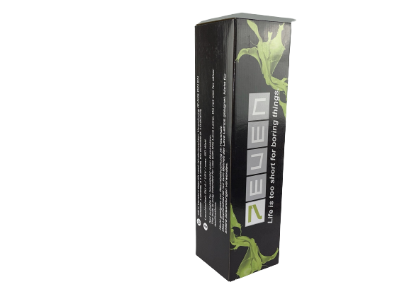 Lavalampe Rakete 35cm Rot-Lila