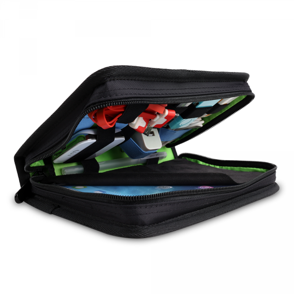 7even Multi Portemonnee / Organizer, Case, Map voor iPad Mini of Nexus 7", USB Sticks, Kabels, etc.