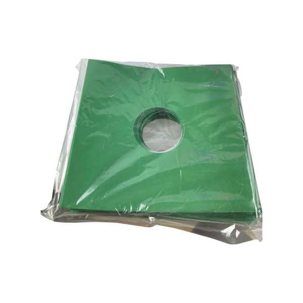 Antistatische Innen Schutzhüllen für 12" LPs in Grün
