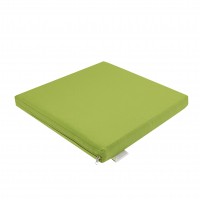 W &amp; Outdoor Lounge Cushion 40cm Green / Waterproof Cushion 40 x 40 x 5 cm