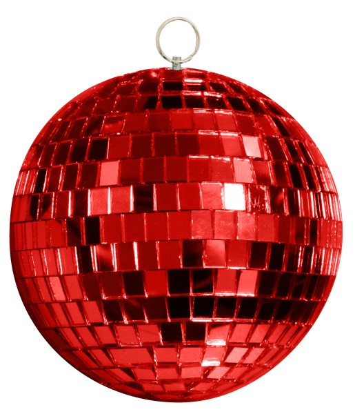 Mirrorball red