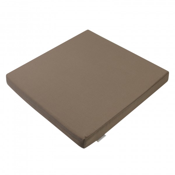 W & Outdoor Lounge Cushion 50cm Taupe / Water-repellent Cushion 50 x 50 x 5 cm